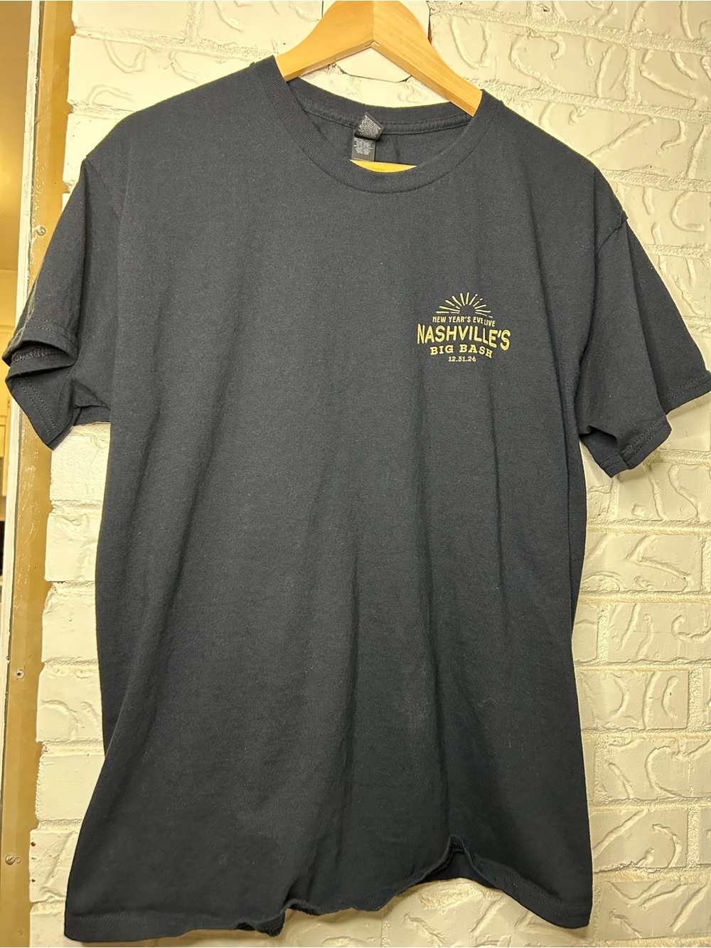 Nashville New Years Eve Big Bash 2024 Shirt - Size Large